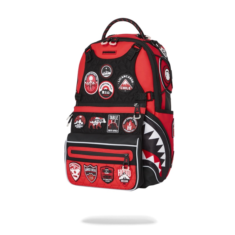 Sprayground Backpack (Red Expedition)