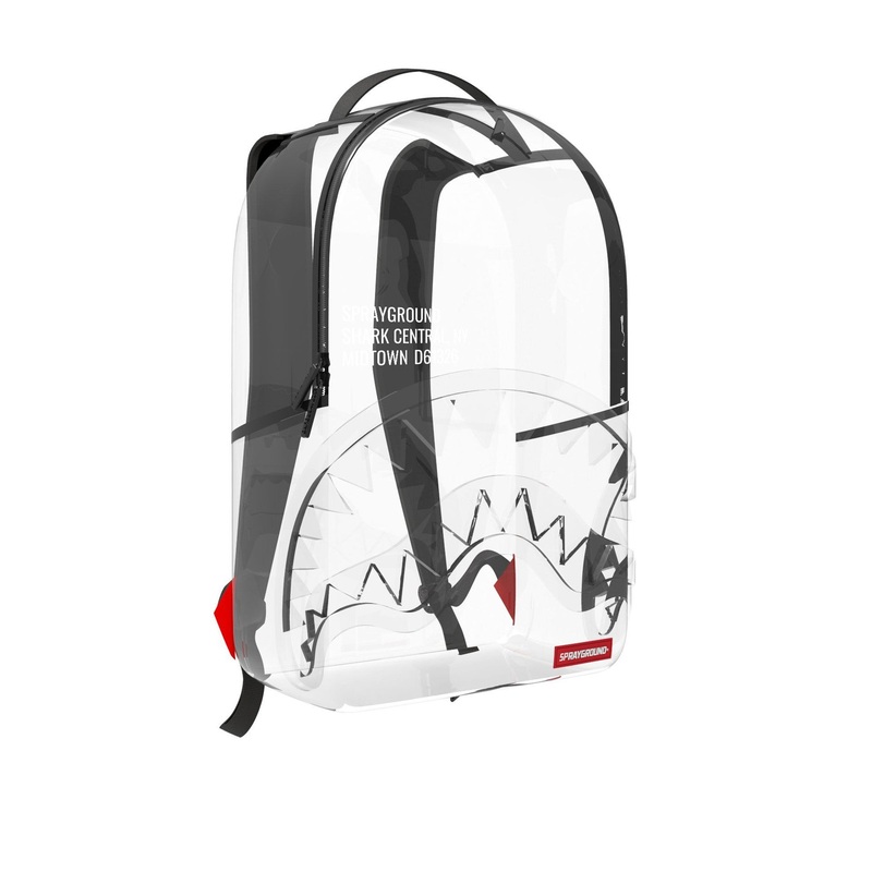 Sprayground Backpack (Shark Central Clear)