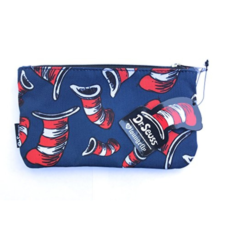 Loungefly Dr Seuss Pencil Case (Cat in the Hat Navy and Red)