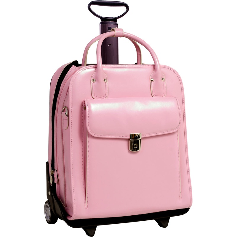 Mcklein W Series La Grange Leather Wheeled Ladies Case