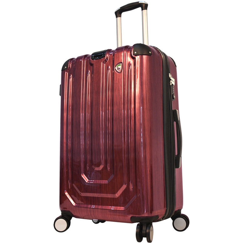 Mia Toro Spazzolato Metallo Hardside 26In Spinner