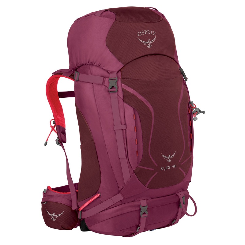 Osprey Packs Women's Kyte 46 Backpack, Purple Calla, Small/Medium