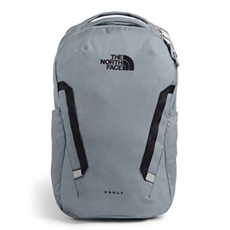 The North Face Vault Backpack, Mid Grey Dark Heather/TNF Black, One Size