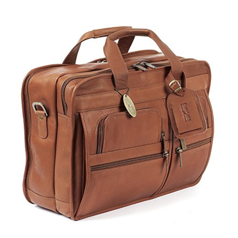 Claire Chase Executive Computer Brief, Saddle, One Size