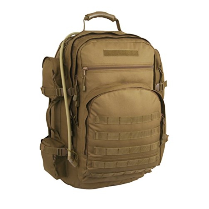 Code Alpha Campaign Recon Backpack With 3L Hydrapak Hydration System, Coyote
