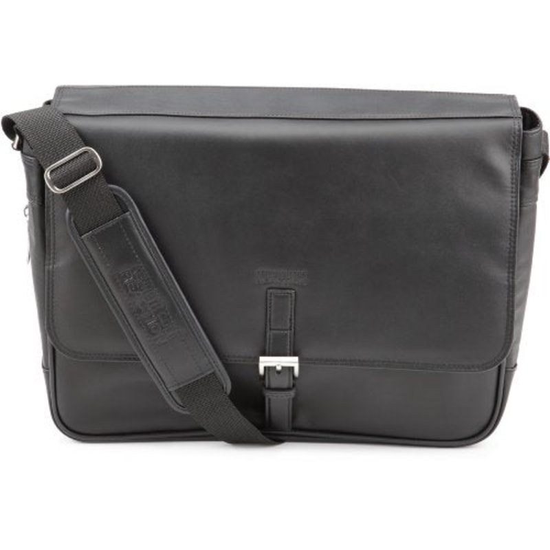 Kenneth Cole  524985 Expandable Computer Compatible Messenger Bag,Black,One Size