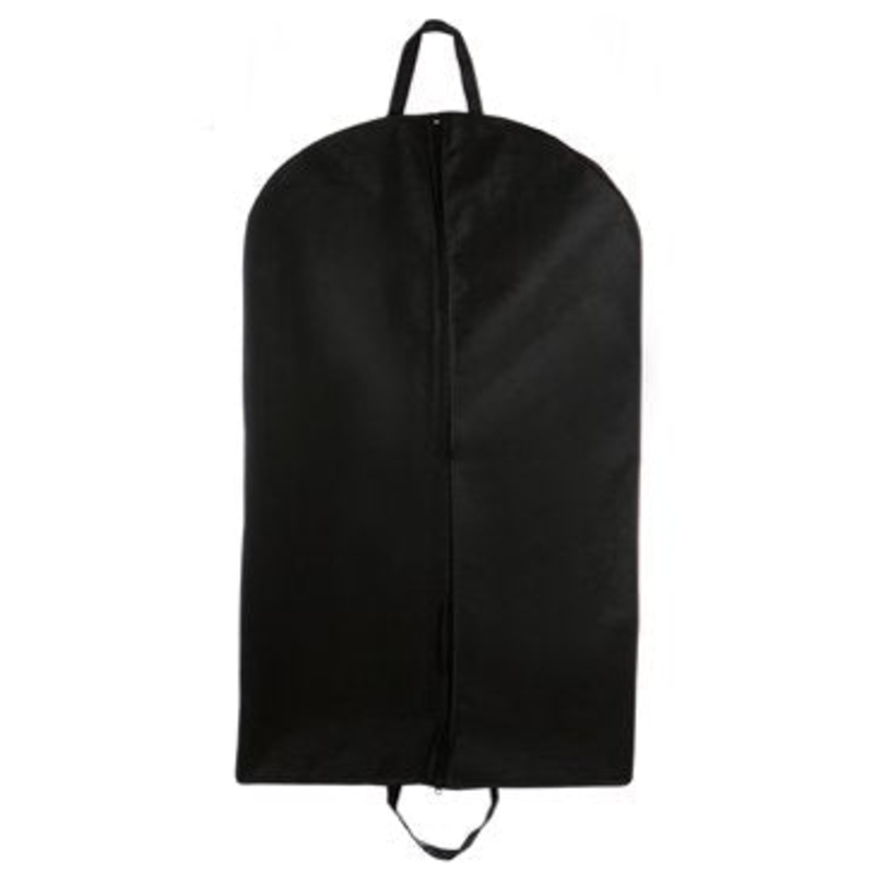 Tuva Breathable Suit Dress Uniform Garment Bag 55" With Handles, Black