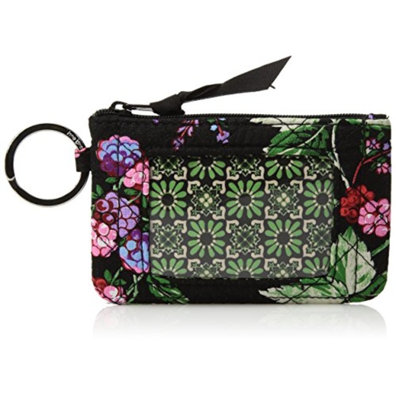 Vera Bradley Women'S Iconic Zip Id Case-Signature