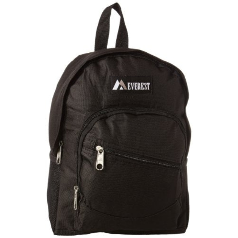 Everest Junior Slant Backpack, Black, One Size