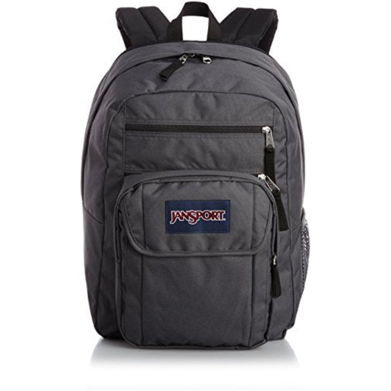 Jansport Mens Digital Carry Mainstream Digital Student Backpack - Forge Grey /One Size