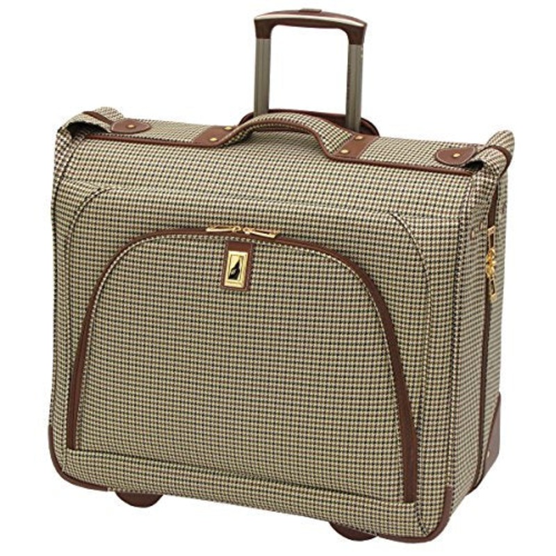 London Fog Cambridge 44 Inch Wheeled Garment Bag, Olive