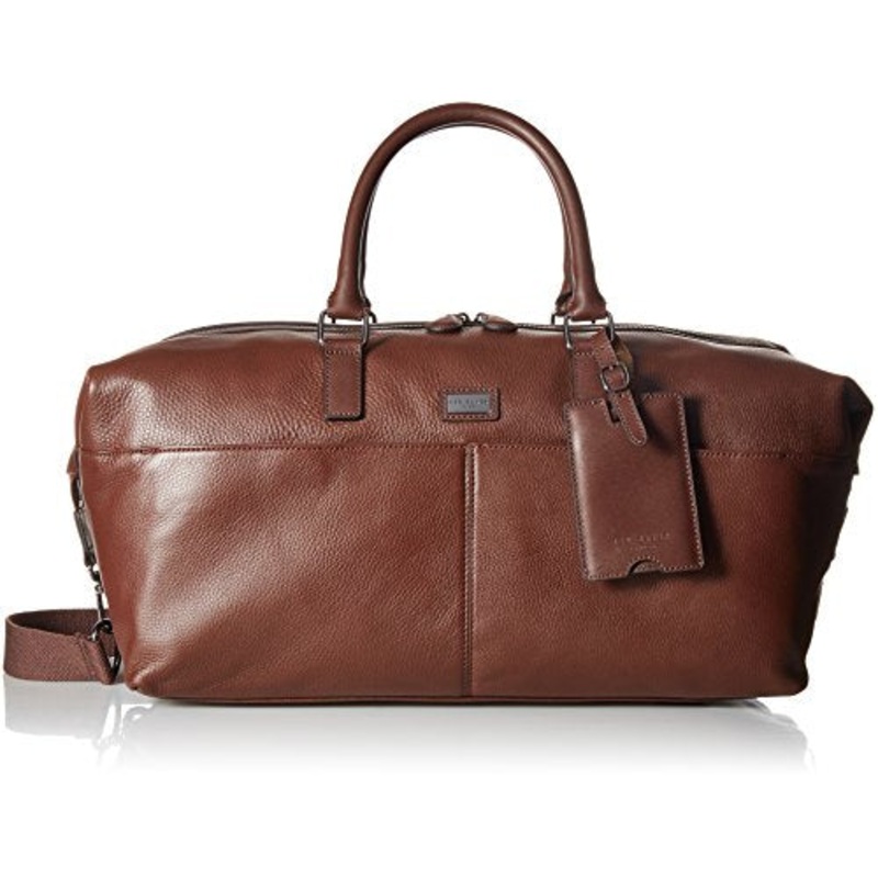 Ted Baker Men'S Tiger Leather Holdall
