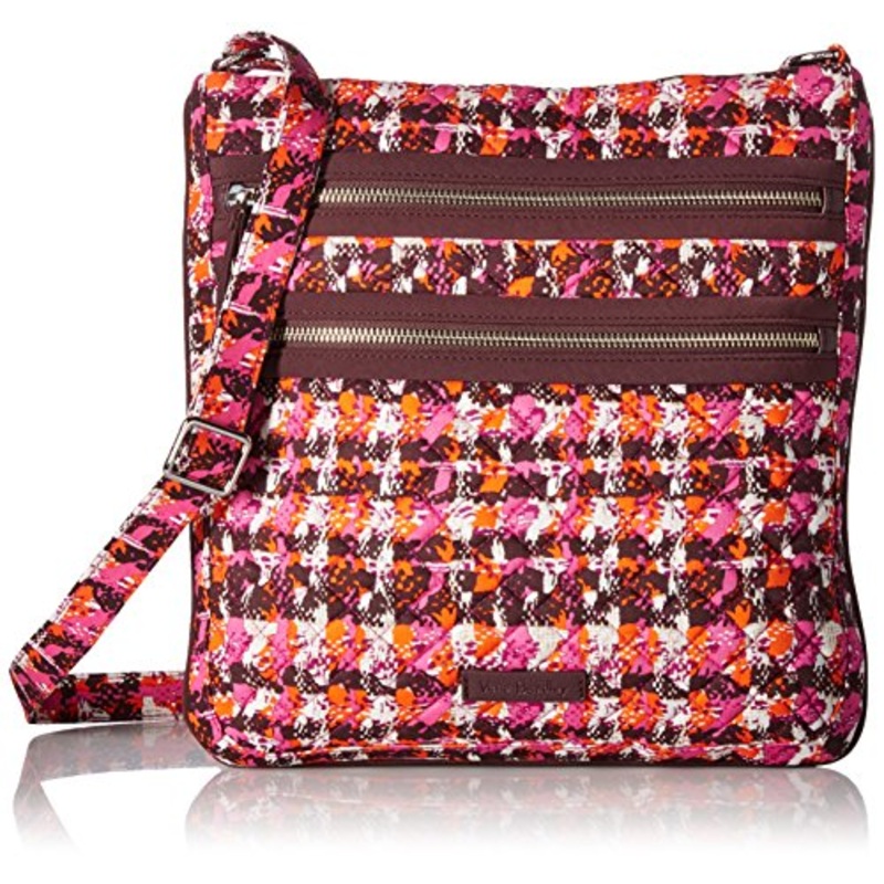 Vera Bradley Triple Zip Hipster, Houndstooth Tweed