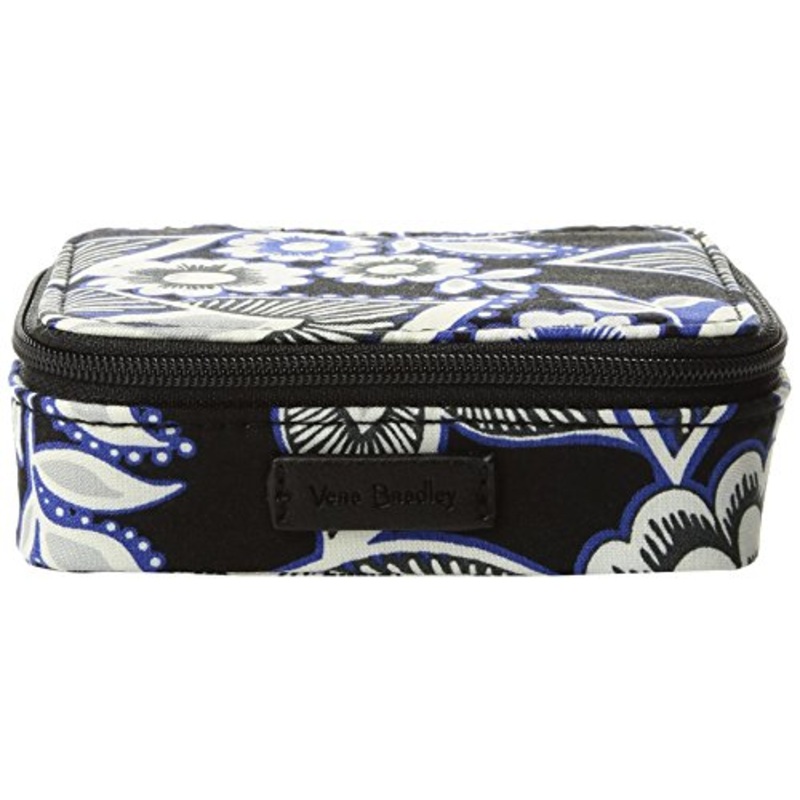 Vera Bradley Women'S Iconic Travel Pill Case, Snow Lotus