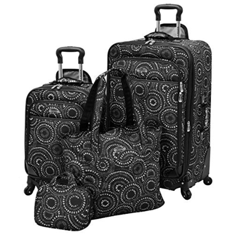 Waverly Boutique 4 Piece Set, Black White Dot