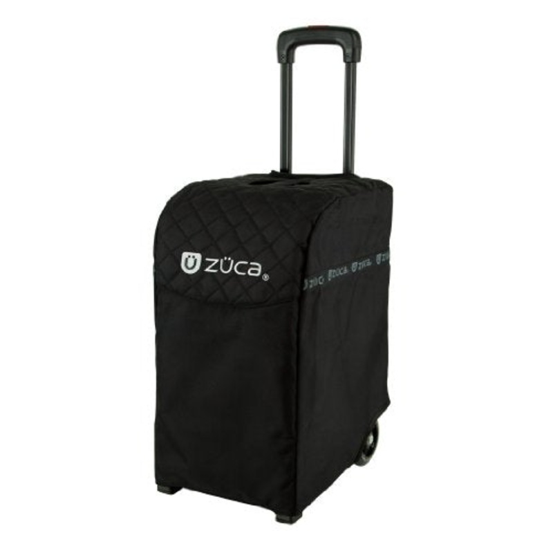 Zuca Pro Artist Case - Black Insert Bag In Black Frame, With Travel Cover And 4 Vinyl Utility