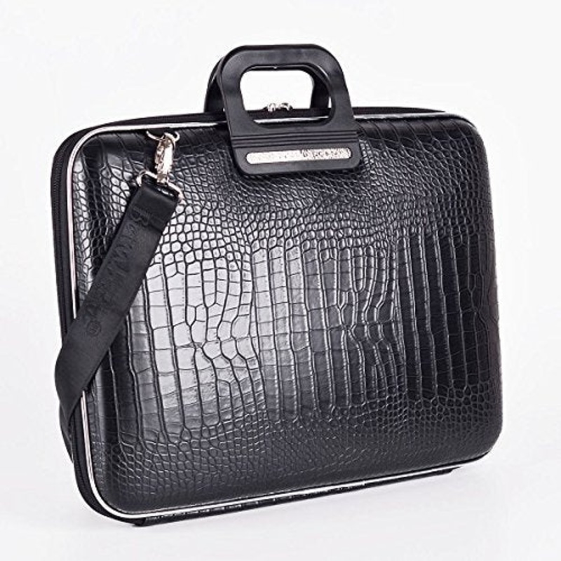 Cocco Bombata Siena Briefcase For 17 Inches - Black