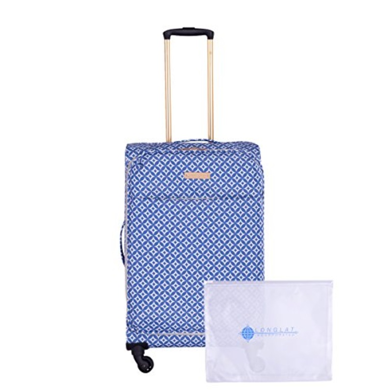 Jenni Chan Colima 2-Piece Set 28" Upright Spinner + 311 Bag, Blue