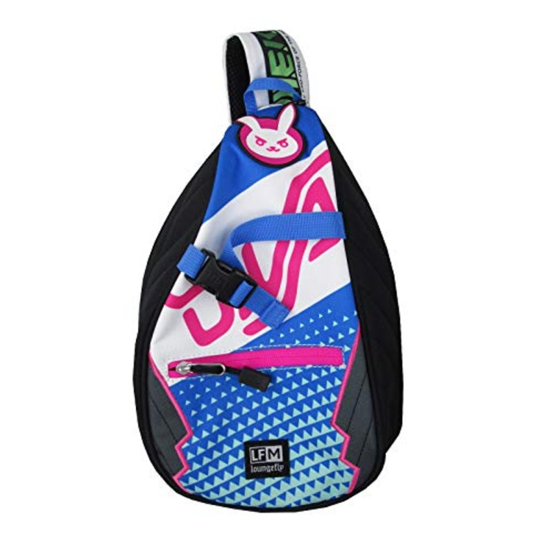 Loungefly Overwatch D.Va Nylon Sling Backpack Standard