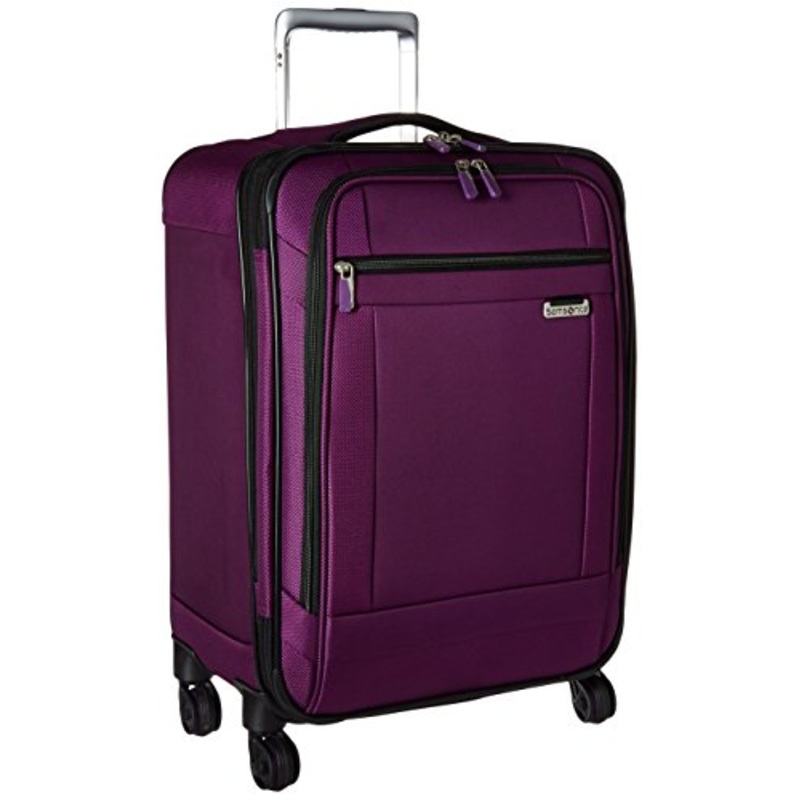 Samsonite Solyte Softside Spinner 20 Exp. , Purple Magic