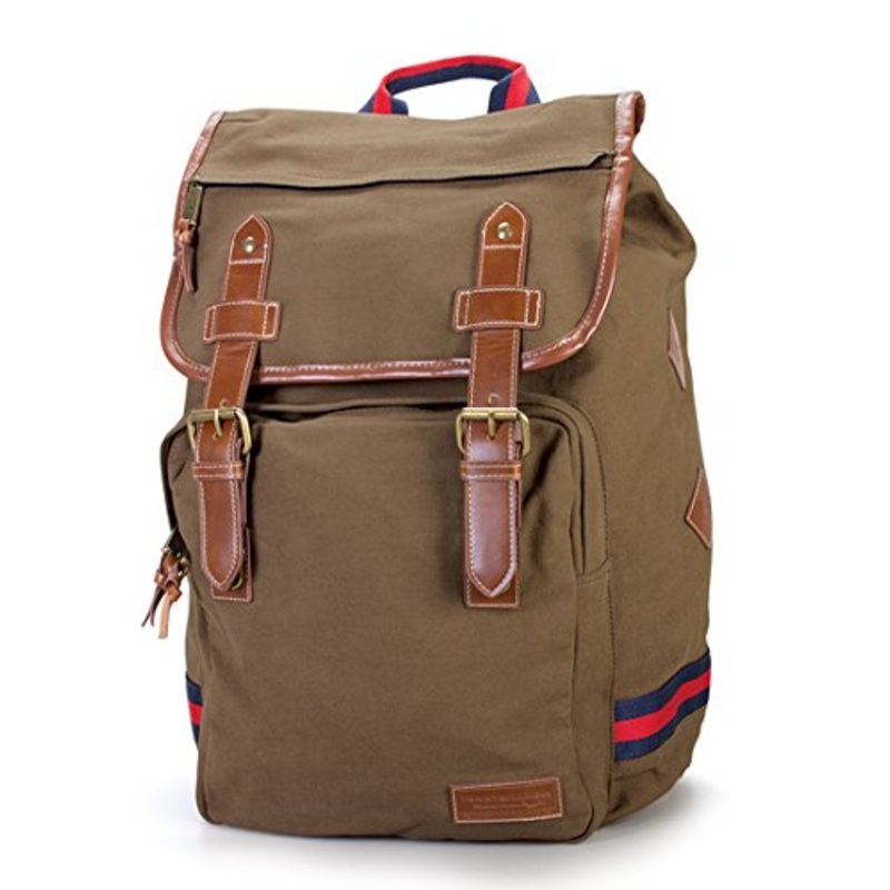 Tommy Hilfiger Workhorse Backpack, Khaki, One Size