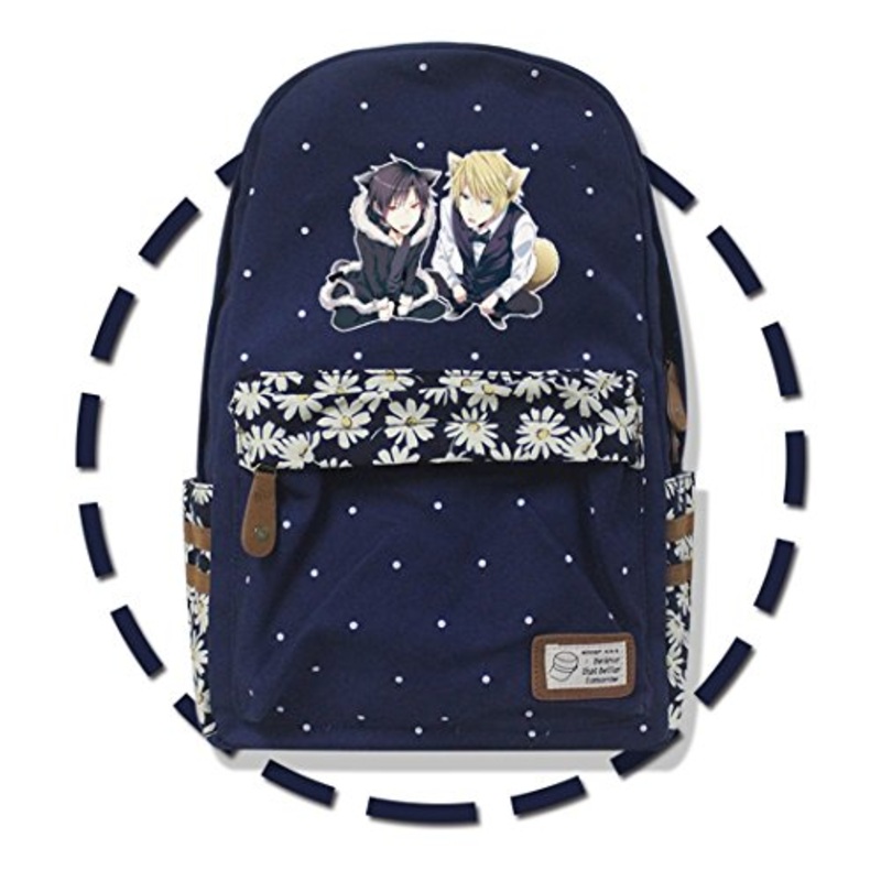 Yoyoshome Anime Durarara!! Cosplay College Bag Daypack Bookbag Backpack School Bag (5)