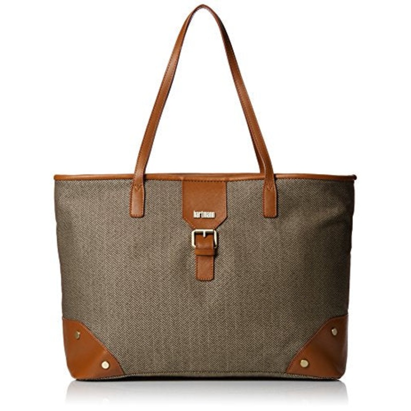 18" Hartmann Herringbone Luxe SS Shoulder Bag