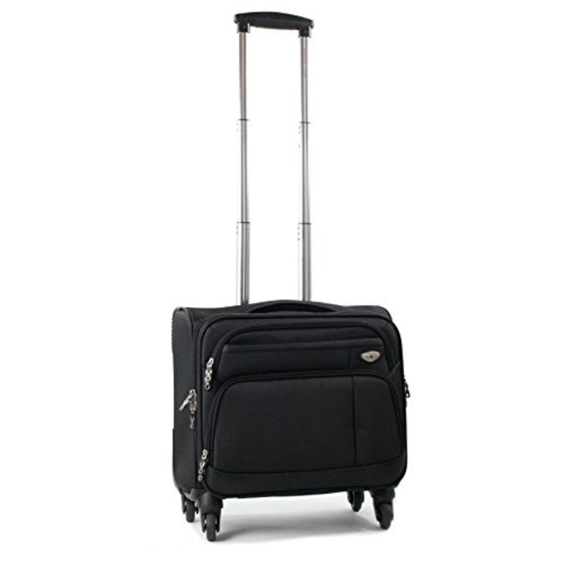 American Green Travel Franklin Spinner Laptop Briefcase, 17" L