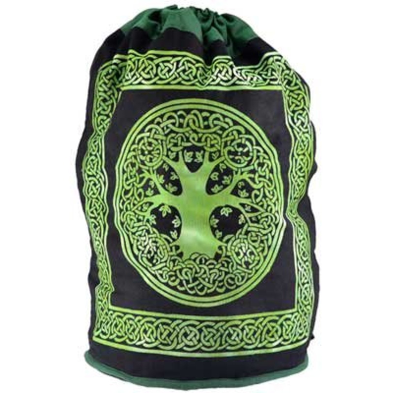 Azuregreen Fsc76Tl 17 X 20 In. Tree Of Life Backpack By Azuregreen