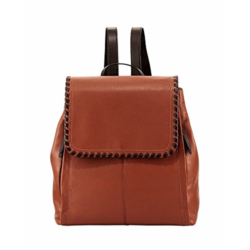 Cole Haan Addey Ii Leather Backpack Woodbury/Chocolate