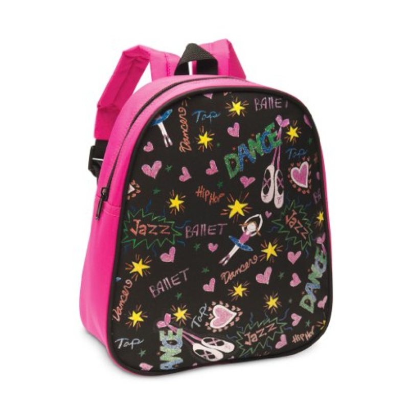 Dansbagz By Danshuz Dancers Doodle Backpack O/S Black