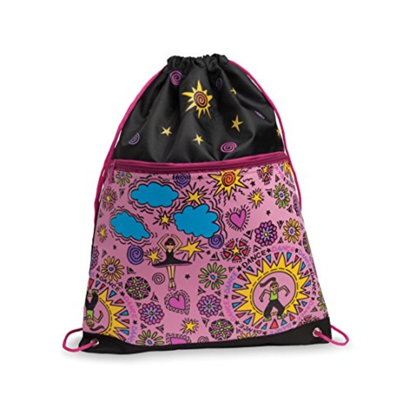 Dansbagz By Danshuz Women'S Cool Dancers Drawstring Backpack, Pink, Os
