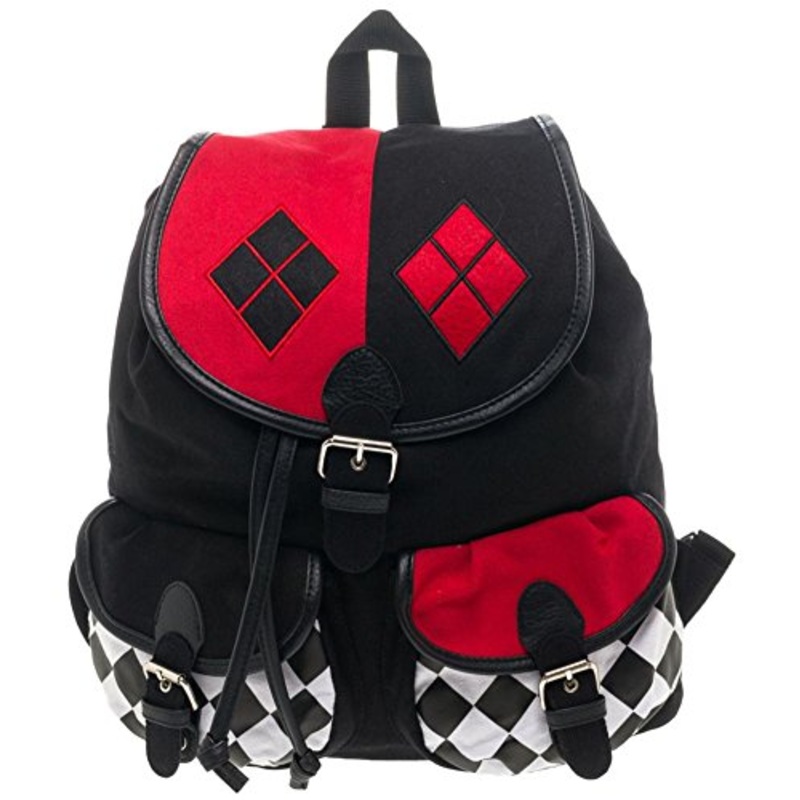 Dc Comics Harley Quinn Knapsack Mochila 14X 17En