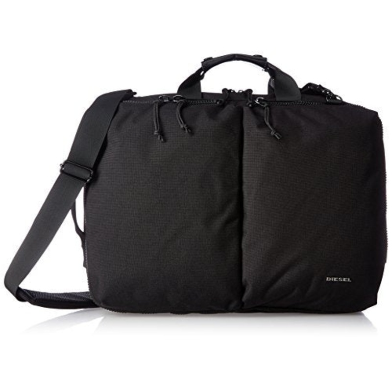 Diesel Men'S Urbhanity Briefcase, Black, One Size