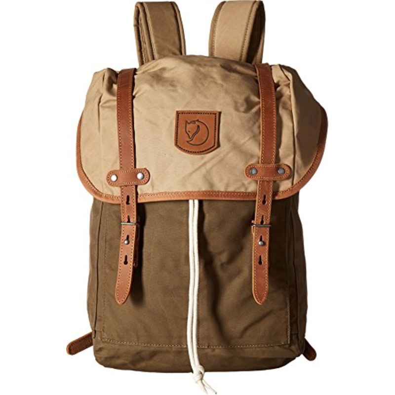Fjallraven Unisex Rucksack No.21 Medium Backpack, Khaki, Sand, Os