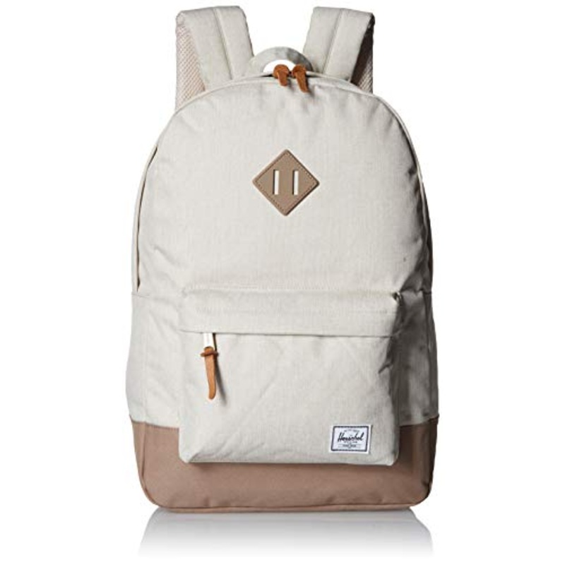 Herschel Heritage Backpack, Overcast Crosshatch/pine Bark, Classic 21.5L
