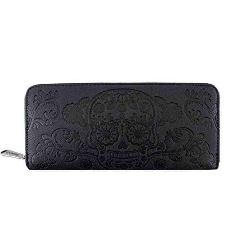 Loungefly Skull Wallet (Black)