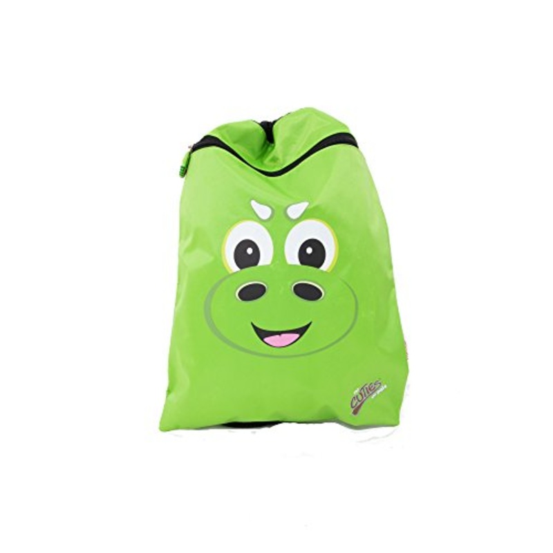 Cuties And Pals Drawstring Backpack Shoe Bag - Dinosaur