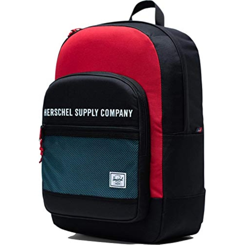 Herschel Supply Co. Kaine Black/Red/Bachelor Button One Size