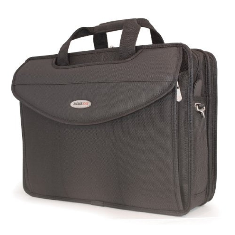 Mobile Edge Premium 17.3-Inch V-Load Briefcase For Notebooks (Mev17P)
