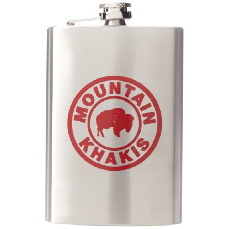 Mountain Khakis Stainless Steel Mk Flask, Stainless Steel, One Size