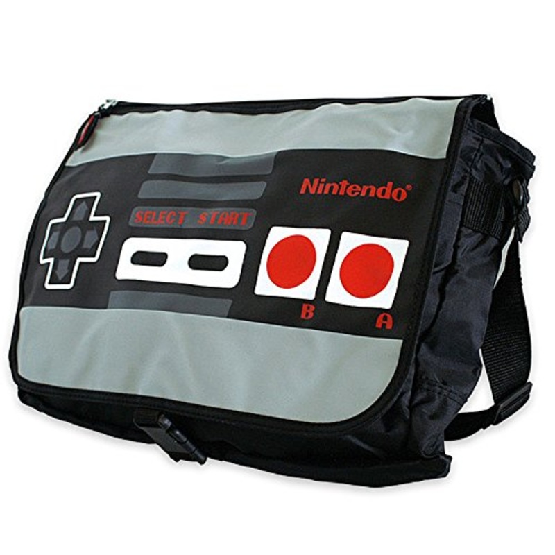 Nintendo Nes Controller Messenger Bag