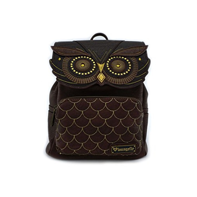 Owl Faux Leather Mini Backpack Standard
