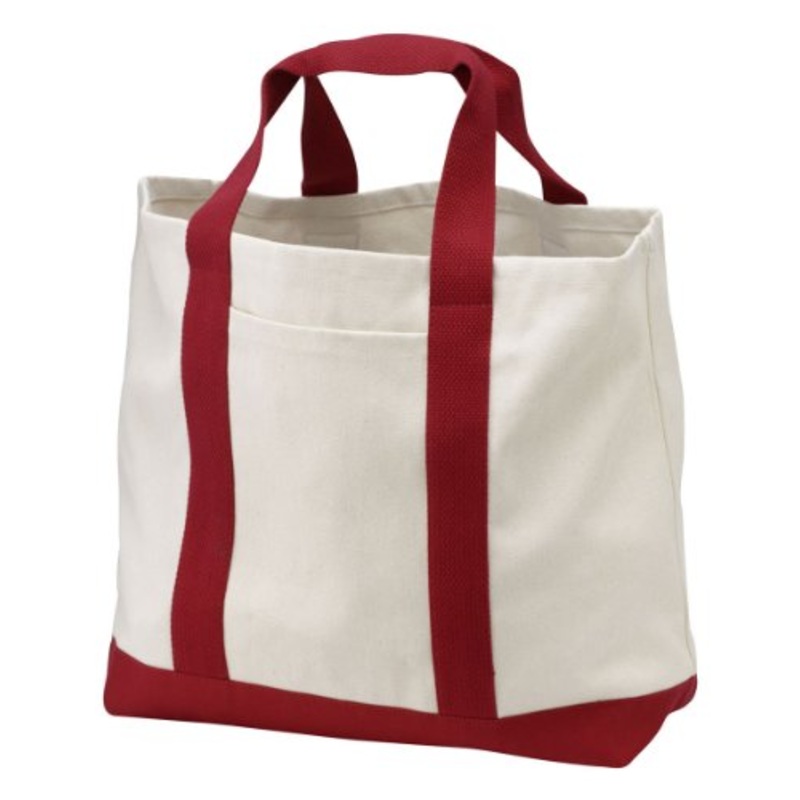 Port & Company - 2-Tone Shopping Tote Bag