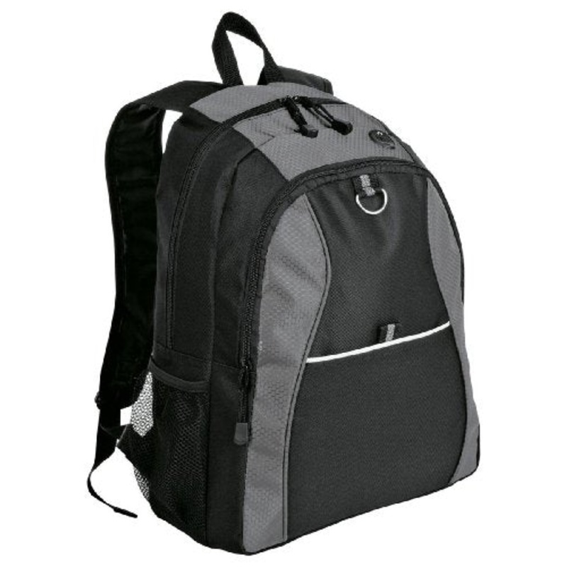 Port & Company Improved Contrast Honeycomb Backpack Bag