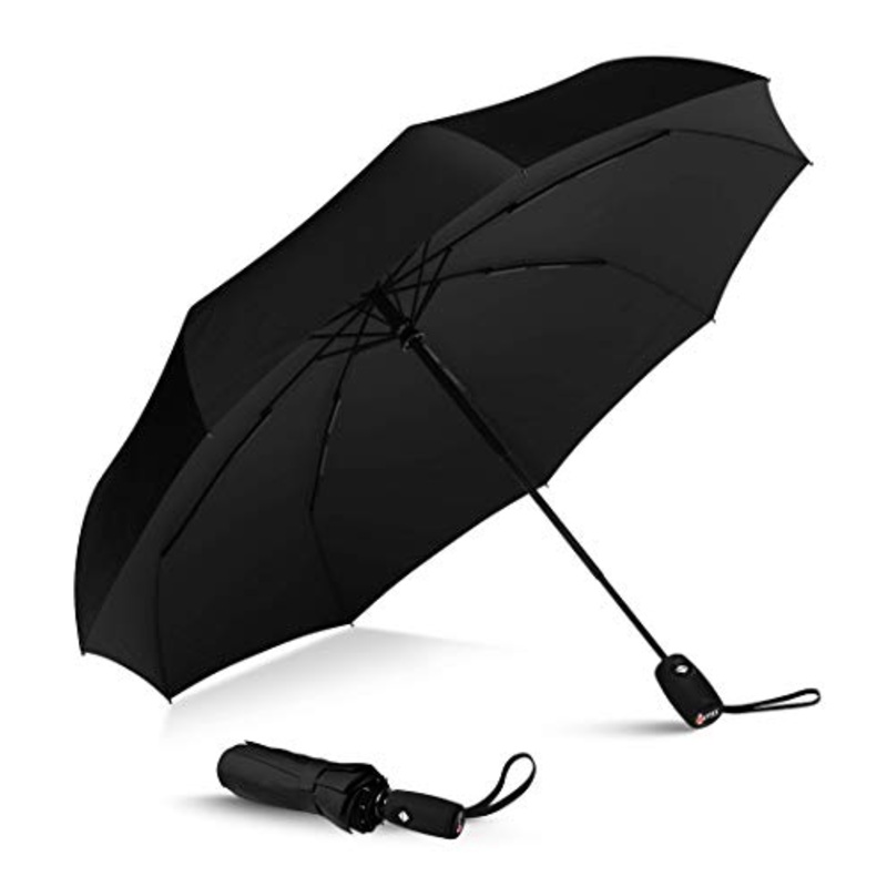 Repel Windproof Travel Umbrella with Teflon Coating