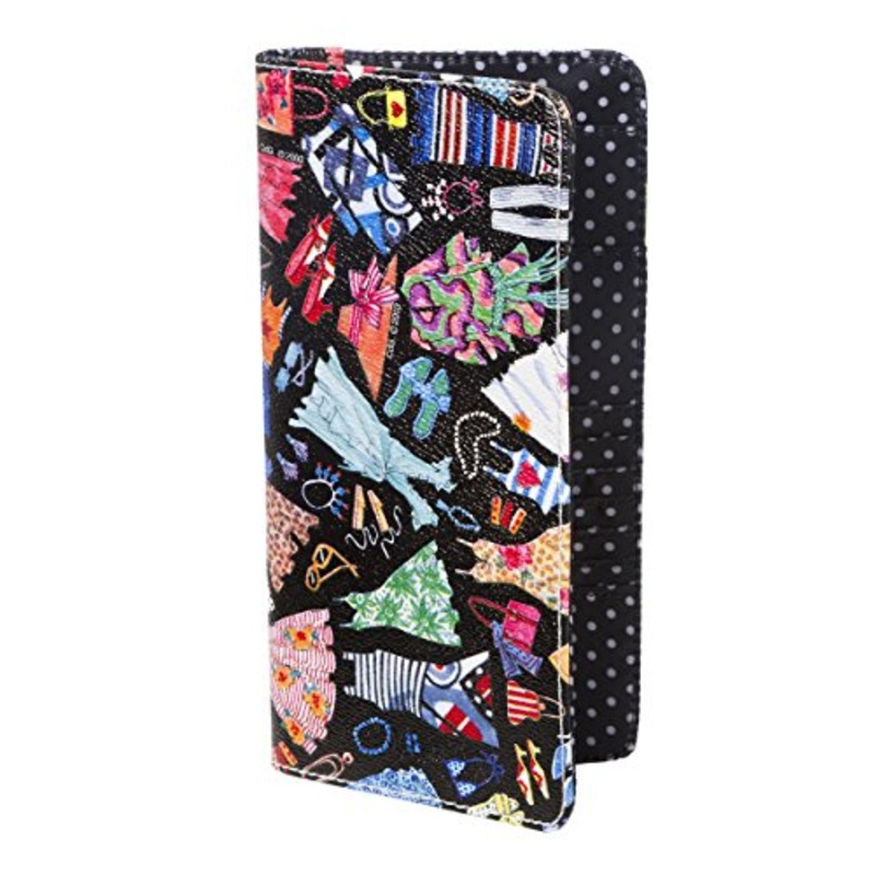 Sydney Love Wardrobe Print Large Passport Wallet, Multi