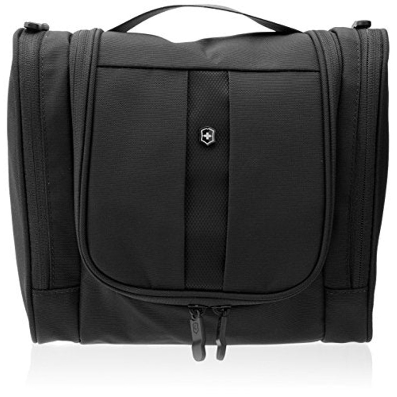 Victorinox Lifestyle Accessories 4.0 Hanging Toiletry Kit (Black/Black Logo)