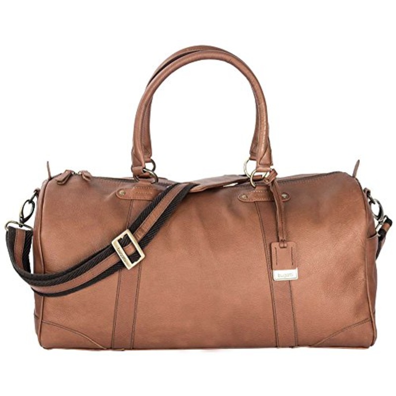 Bugatti Perreira Duffle Bag Leather (Black)