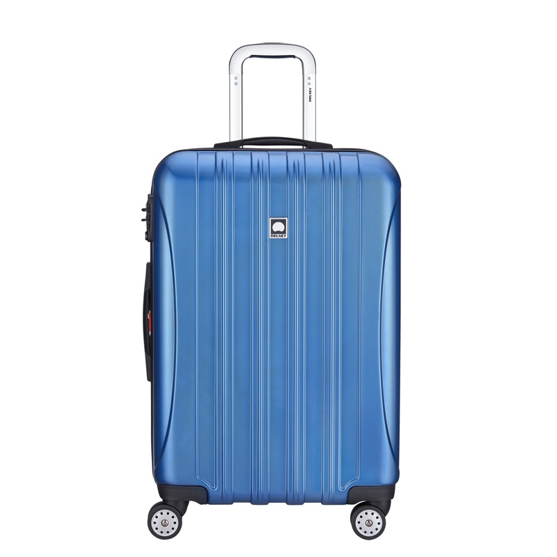 DELSEY Paris Checked-Medium, Blue Textured